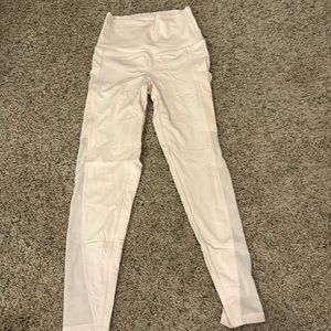 Aerie light pink leggings, xs